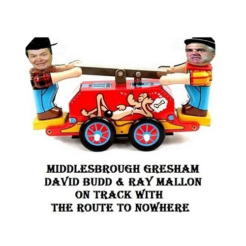 David Budd and Ray Mallon Gresham nowhere plan image